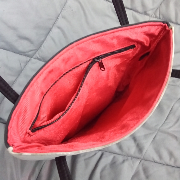 Marilyn Monroe Bernard of Hollywood Photo Tote Bag Quality Padded Silver Satin - Picture 5 of 12